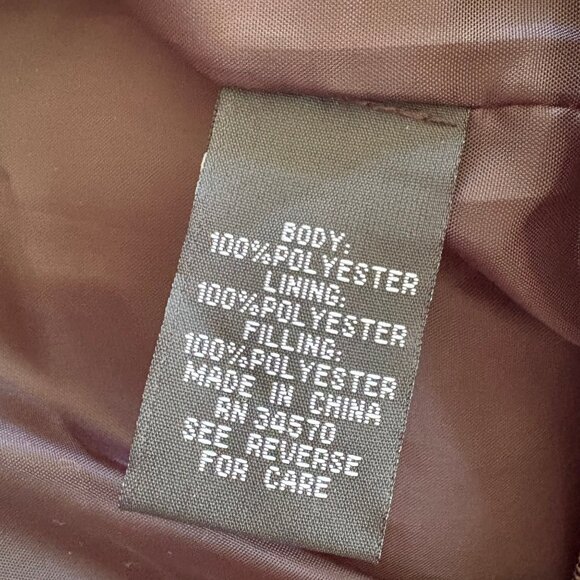 Jason Maxwell Cat Print Quilted Puffer Vest Women’s M Black White - Picture 9 of 10